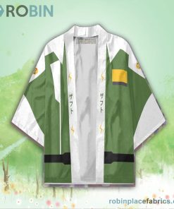ZAFT Gundam Kimono Cardigans Custom Green