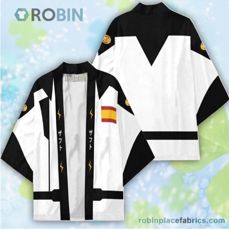 ZAFT Gundam Kimono Cardigans Custom White Plain