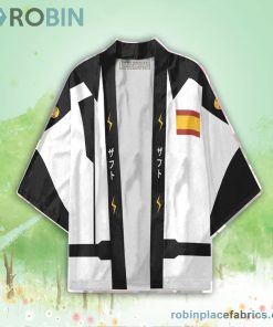 ZAFT Gundam Kimono Cardigans Custom White Plain