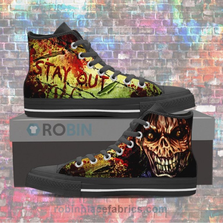Zombie Canvas High Top Sneaker