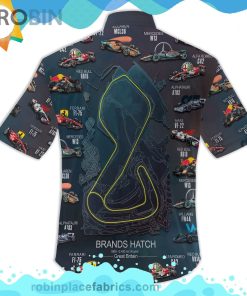 2022 Formula 1 Teams Short Sleeve Button Down Hawaiian Shirt