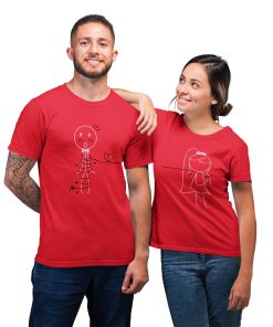 Calm Down For Lovely Couple Matching Gift T-Shirt