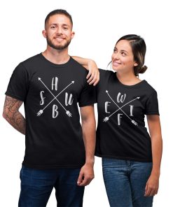 Hubs And Wife Shirt For Couple Matching Lover T-shirt