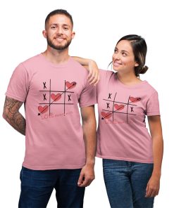 Matching Cross Love For Couple Gift Funny T-Shirt