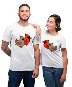 Northern Cardinal Pair Matching For Couple T- Shirt