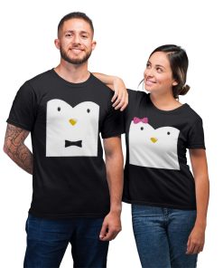 Penguin Couple Shirt For Lover Matching T-shirt