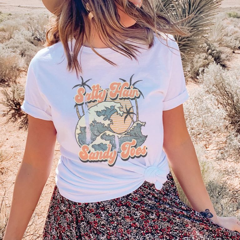Salty Hair Sandy Toes T-Shirt