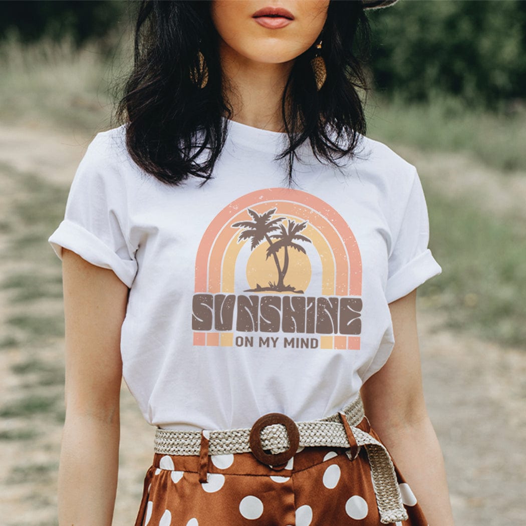 Vintage Sunshine On My Mind T-Shirt - RobinPlaceFabrics