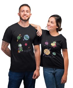 Space Exploring For Couple Lover Matching T-shirt