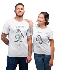 Wadding Along With You Matching Couple Gift T-shirt