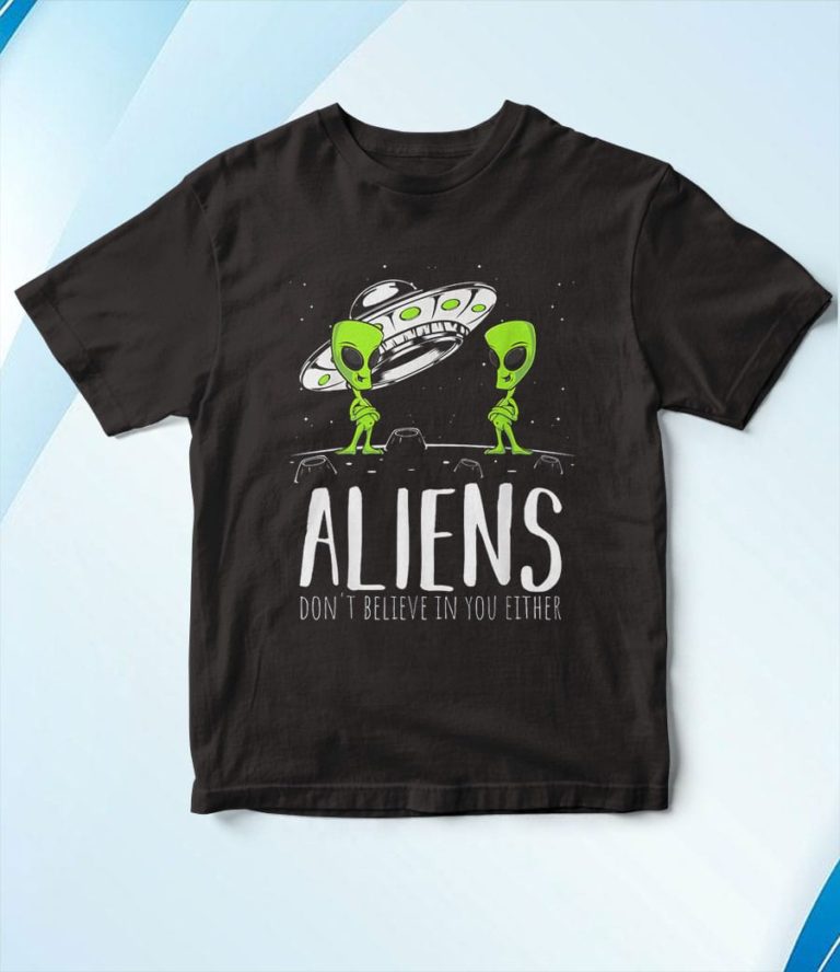 Aliens Space Planets Stars Science Fans Lover T-Shirt, Hoodie