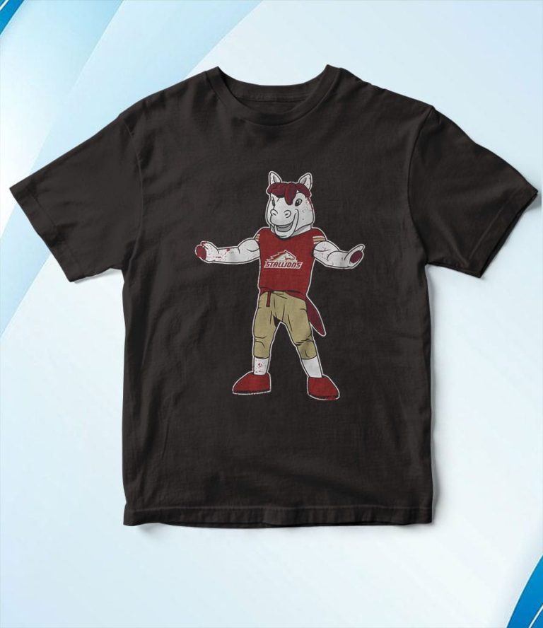 Birmingham Stallions Mascot Stanley T-Shirt, Hoodie