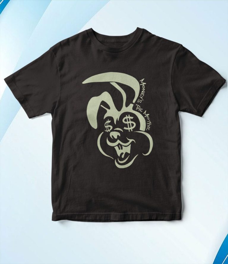 Bunny Match Jordan Money Is The Motive T-Shirt, Hoodie