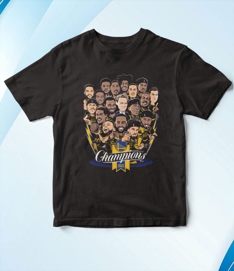 2021-22 Nba Champions Golden State Warriors Player Draw T-Shirt, Hoodie