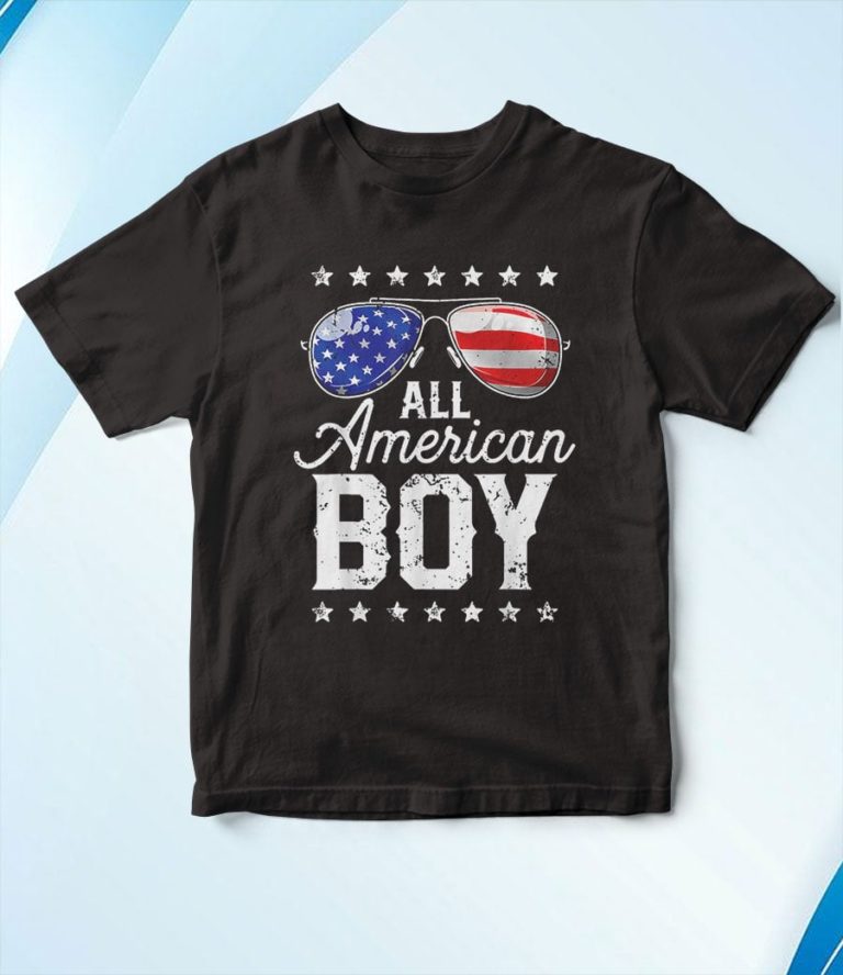 All American Boy 4th of July T-Shirt, Hoodie, Sweatshirt