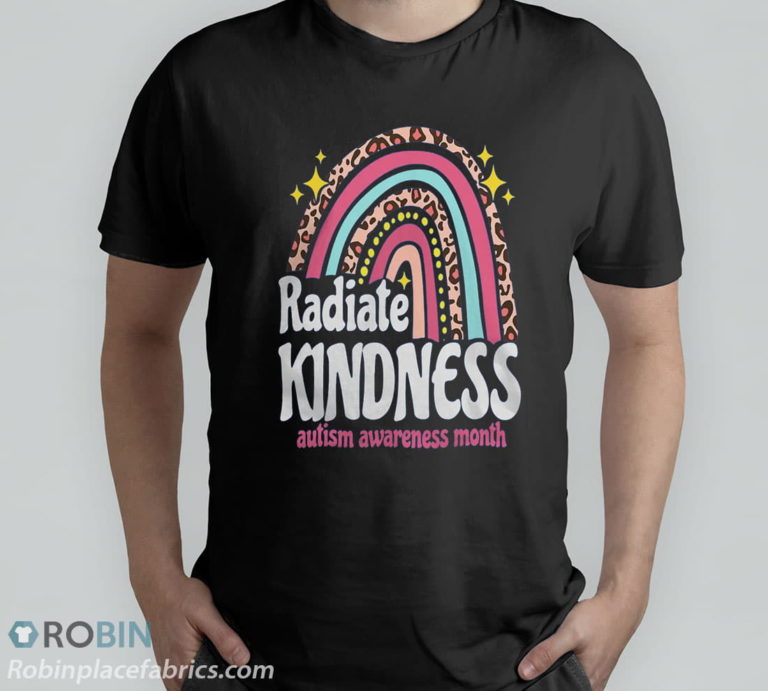 Autism world awareness leopard rainbow Radiate Kindness T-Shirt, Hoodie, Sweatshirt