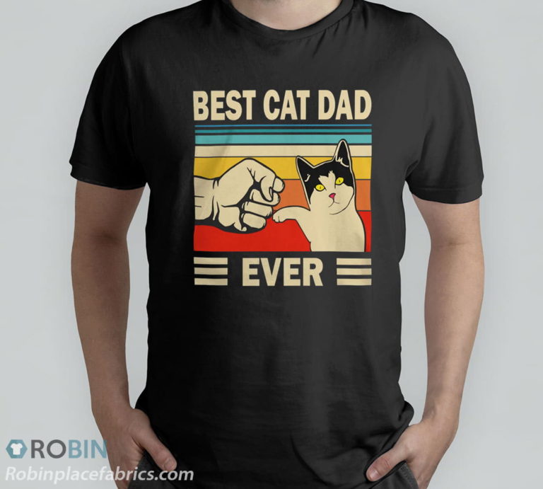 Best Cat Dad Ever Fathers Day T-Shirt, Hoodie