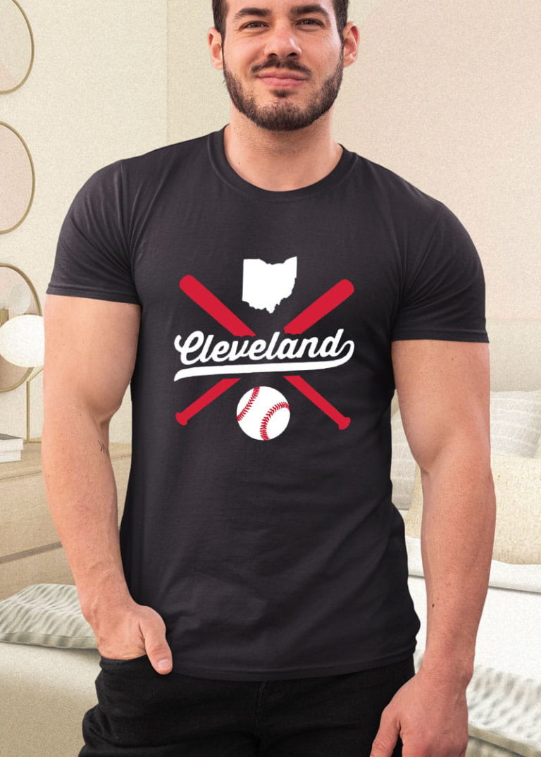 Cleveland Baseball Vintage Ohio Pride Navy Blue Love City Shirt