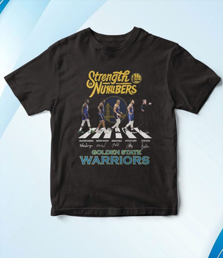 Golden State Warriors Abbey Road Signatures 2022 T-Shirt, Hoodie