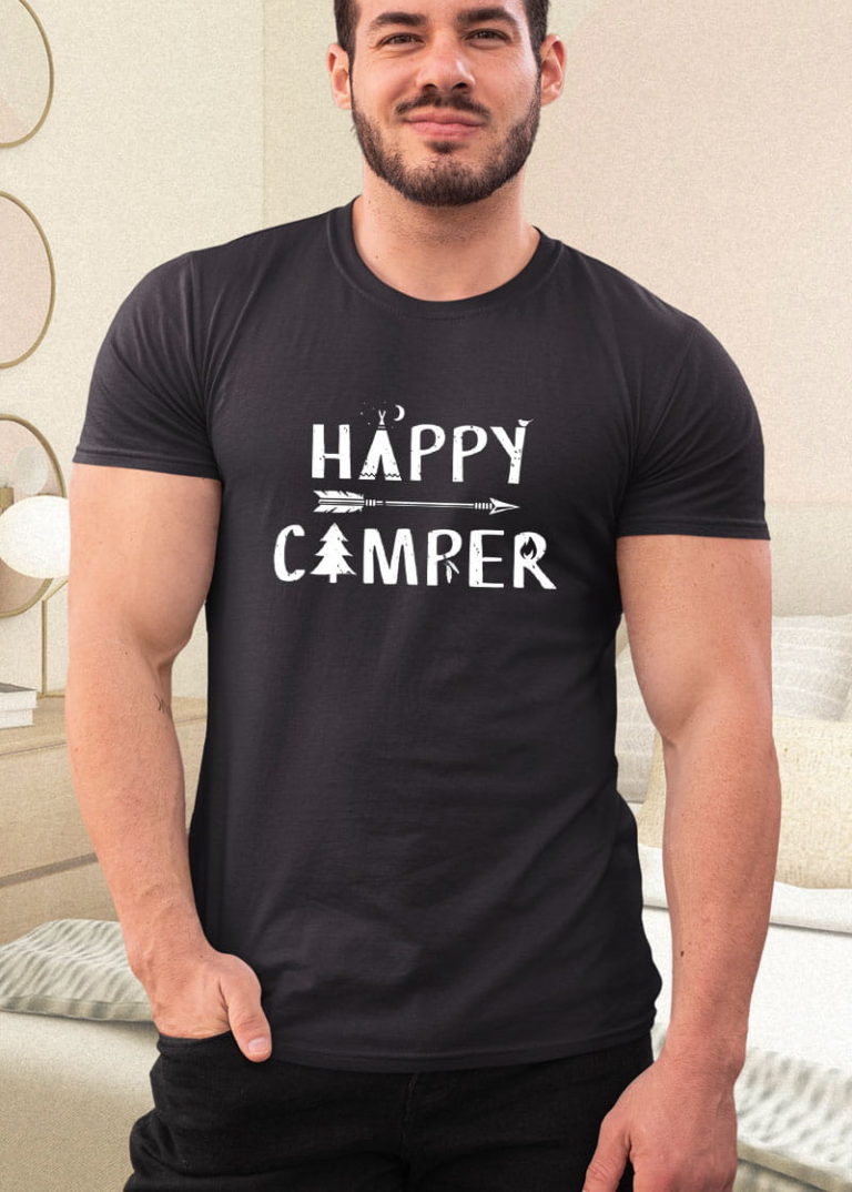 Happy Camper Camping Shirt