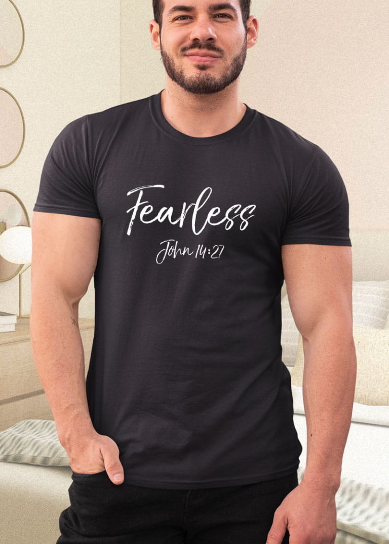 John 1427 Bible Verse Quote – Fearless Shirt