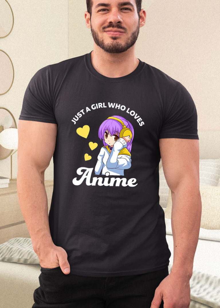 Just A Girl Who Loves Anime Manga Shirt