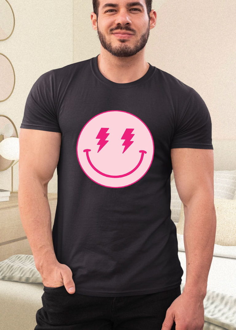 Lightning Bolt Happy Face Shirt
