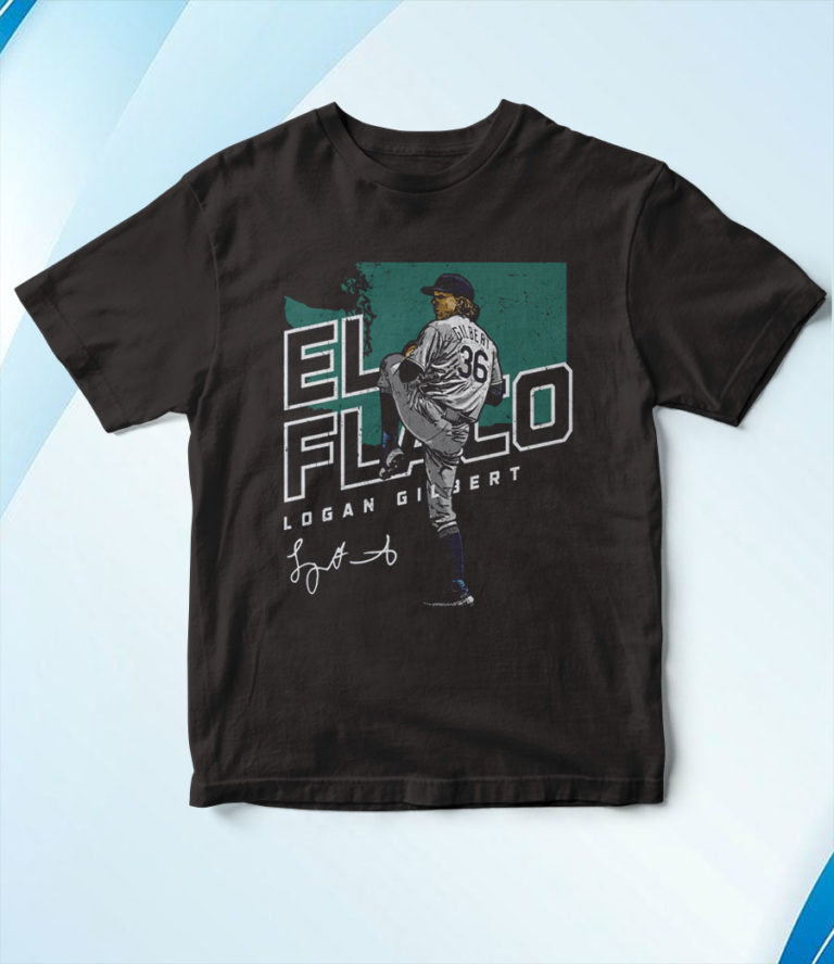 Logan Gilbert Seattle Player Map T-Shirt, Hoodie, Sweatshirt