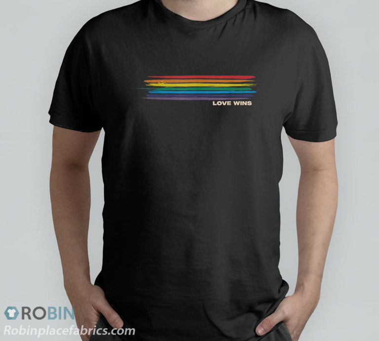Love Wins Be Yourself Month Rainbow Lgbtq Equality Gay Pride T-Shirt & Hoodie