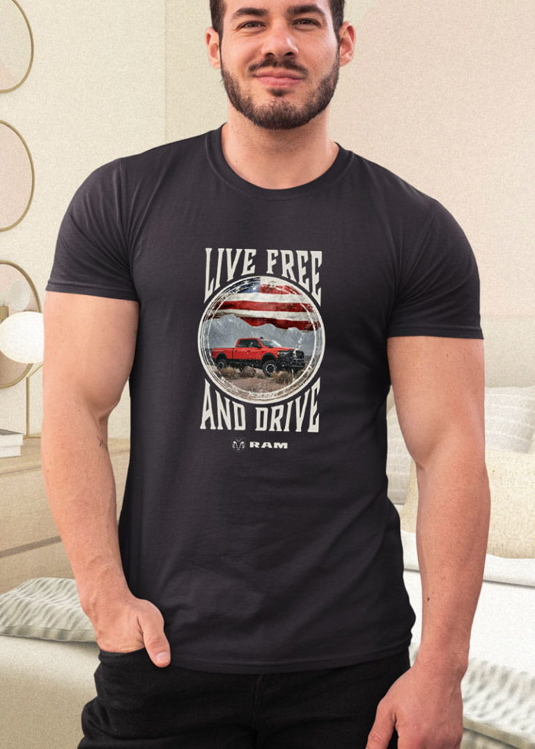 Ram Trucks Live Free and Drive Shirt