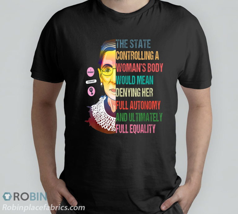 Ruth Bader Ginsburg Pro Choice My Body My Choice Feminist T-Shirt & Hoodie