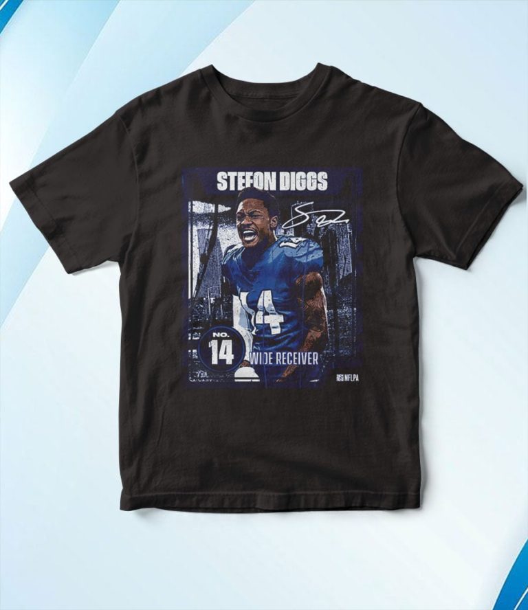 Stefon Diggs #14 Wide Receiver T-Shirt, Hoodie, Sweatshirt