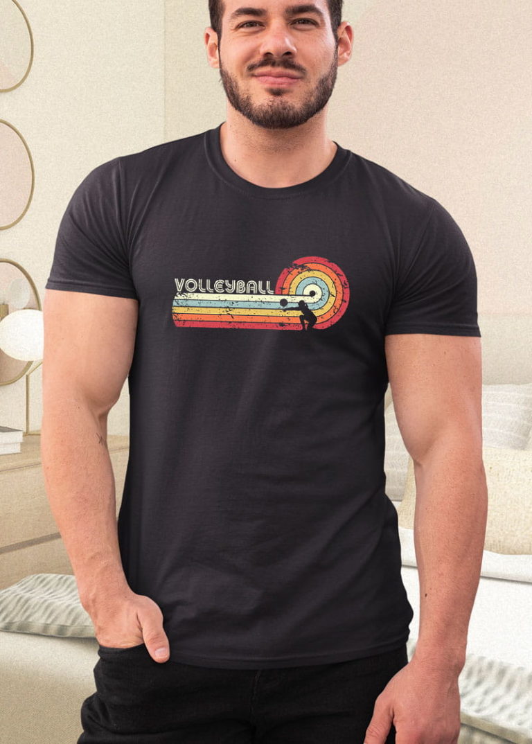 Volleyball Retro Style Shirt
