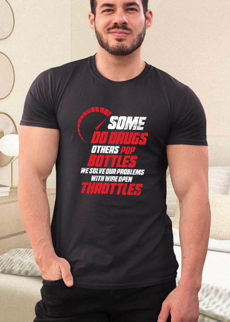 Wide Open Throttles Car Driver Shirt