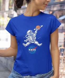 Astronaut Basketball League Slam Dunk NASA Shirt