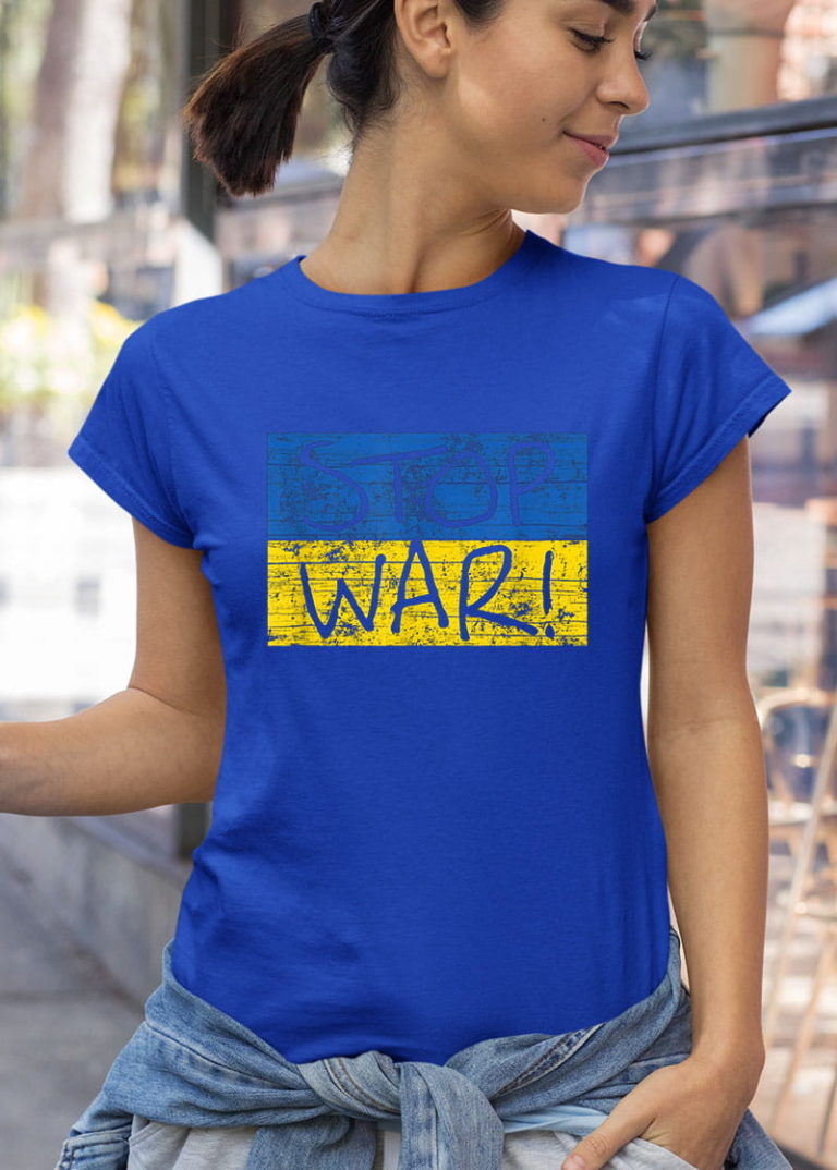 Stop War In The Ukraine Ukrainian Peace Shirt