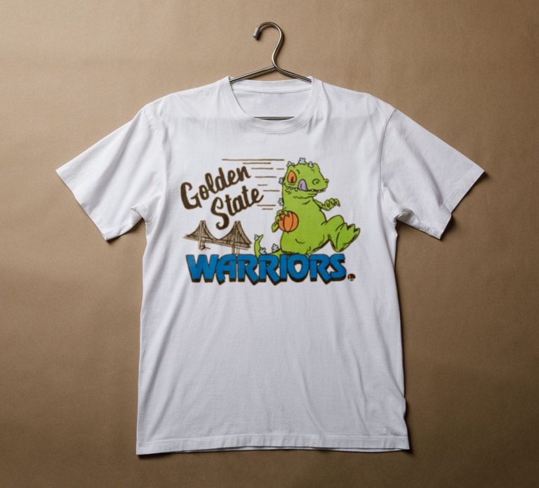 Rugrats Reptar X Golden State Warriors T-Shirt, Hoodie