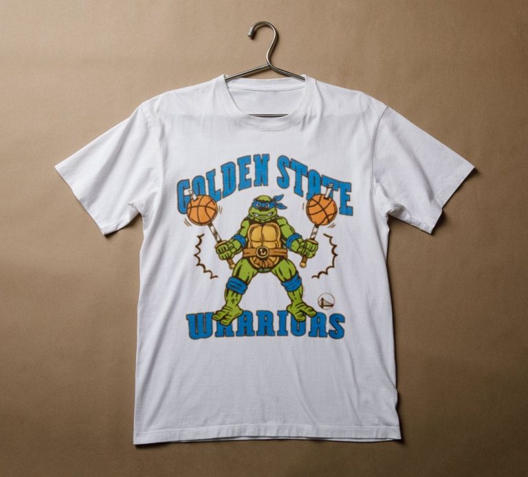 Tmnt Leonardo X Golden State Warriors T-Shirt, Hoodie