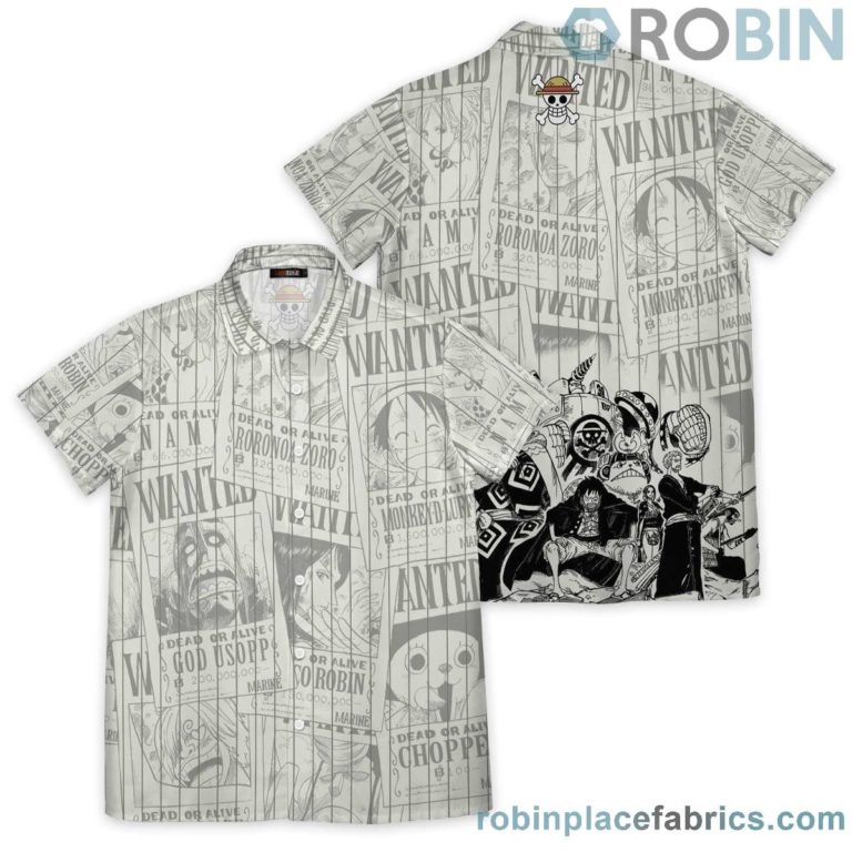 Aloha OP Strawhat Hawaiian Shirt