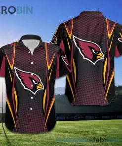 Arizona Cardinals NFL American Football Short Sleeve Button Down Hawaiian Shirt