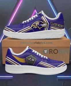 Baltimore Ravens Air Sneakers Custom Force Shoess – Air Force 1 Shoes