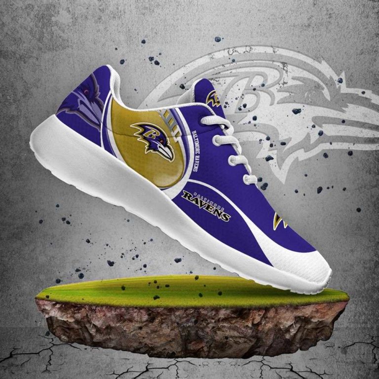 Baltimore Ravens Casual Sneaker, Breathable Running Shoes