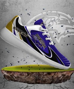 Baltimore Ravens Running Shoes For American Football Enthusiasts