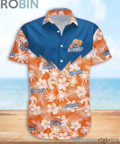 Bucknell Bison NCAA Tropical Seamless Casual Button Down Shirts Bucknell Bison NCAA Tropical Seamless Casual Button Down Shirts