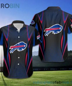 Buffalo Bills NFL American Football Short Sleeve Button Down Hawaiian Shirt