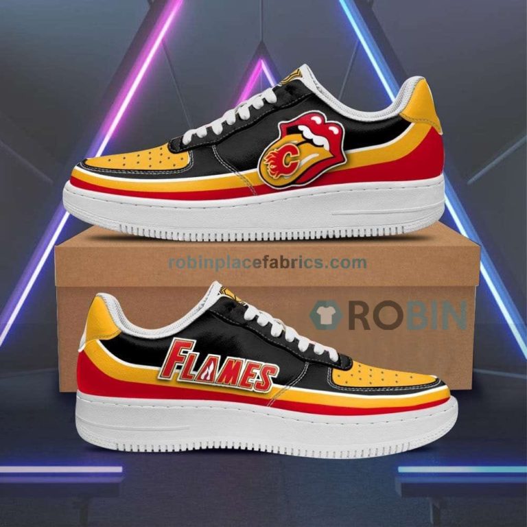 Calgary Flames Air Sneakers Custom Force Shoes Sexy Lipss – Air Force 1 Shoes