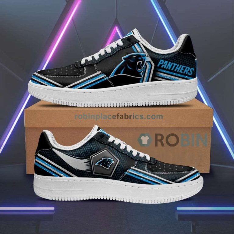 Carolina Panthers Air Sneakers Custom Force Shoess – Air Force 1 Shoes