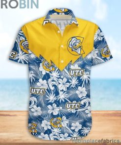 Chattanooga Mocs NCAA Tropical Seamless Casual Button Down Shirts