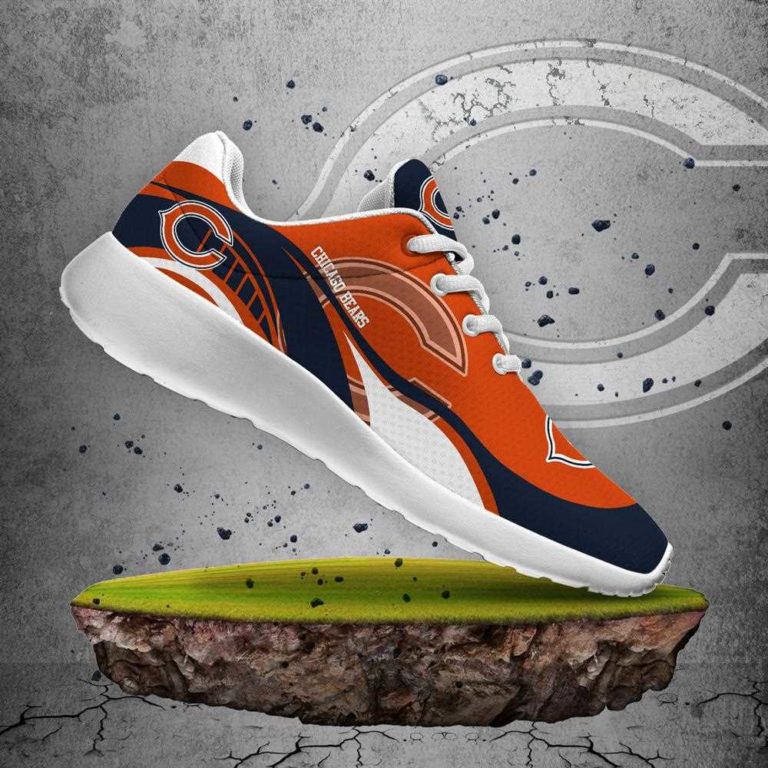 Chicago Bears Breathable Sports Shoes, Men and Women Casual Sneaker