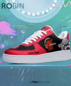 Cincinnati Bearcats Mascot Logo NCAA Custom Name Air Force 1 AF1 Shoes